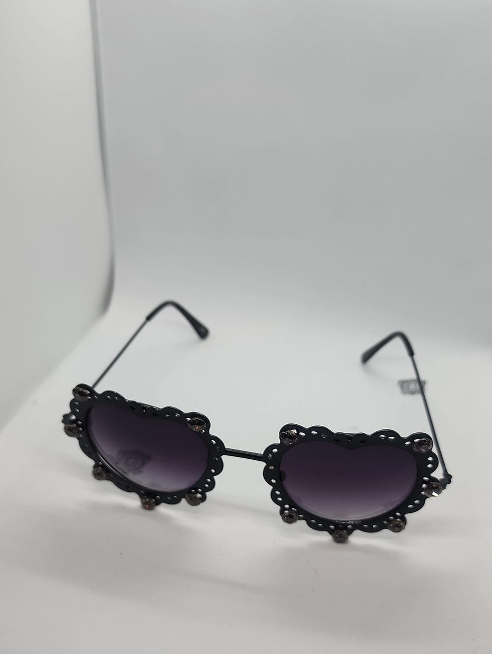GASOLINE GLAMOUR LOVELACE RAPTURE HEART GLASSES πππ - Picture 7 of 8